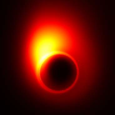 For the first time, astronomers have measured the radius of a black hole