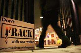Fracking is a process that injects millions of gallons of chemical mixed water into a well in order to release gas