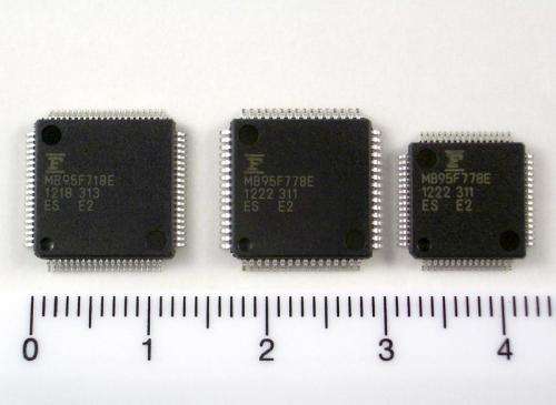 Fujitsu releases 24 new wide voltage 8-bit microcontrollers featuring LCD control functionality