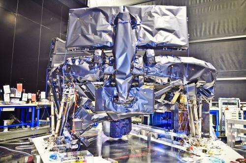 Gaia's instruments installed and ready for testing