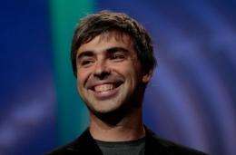 Google chief Larry Page