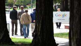 Google to split stock to keep power with founders (AP)