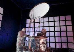 GPM microwave imager instrument for NASA and JAXA mission arrives at Goddard