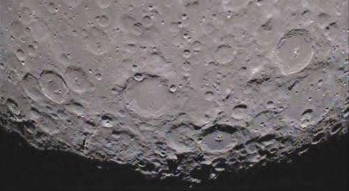 GRAIL returns first video from moon's far side