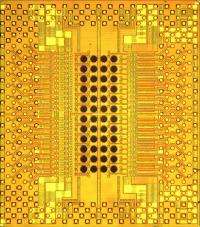 Holey optochip first to transfer one trillion bits of information per second using the power of light