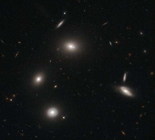 Hubble traps galactic fireflies