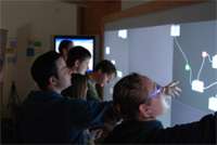 Huge touchscreen to allow for real-time analysis