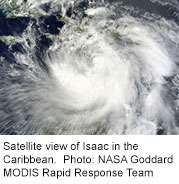 Hurricane isaac could stir up allergies, asthma