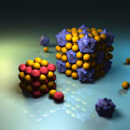 Synthetic and biological nanoparticles combined to produce new metamaterials