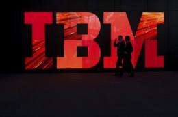 IBM said this was the ninth straight year of a double-digit rises in net income
