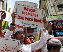 Indian Muslims have previously protested against Facebook, which says it has safeguards against abuse and obscenity