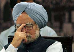 Indian PM Manmohan Singh warned of "increasing infiltration attempts" by Pakistan-based militants into Indian Kashmir