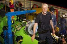 James Cameron, others to explore the real abyss (AP)