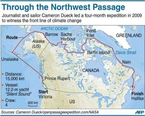 Journey through the Northwest Passage