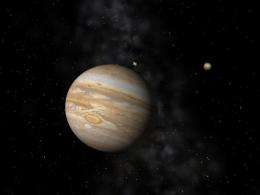 Jupiter's melting heart sheds light on mysterious exoplanet