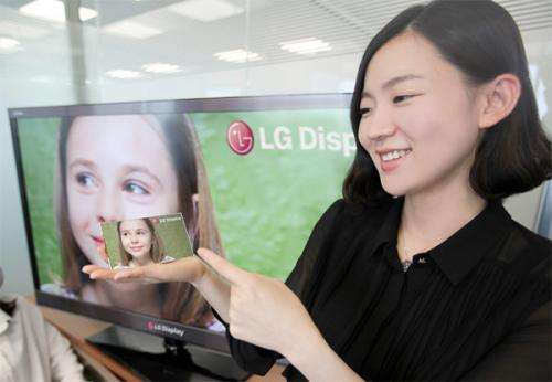 LG Display will release HD panel for smartphones