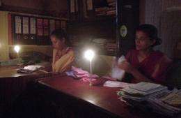Limited power outages are extremely common across India, which runs a peak-hour power deficit of around 12 percent