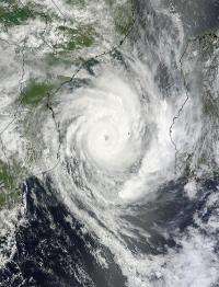 Major Tropical Cyclone Funso analyzed by 2 NASA satellites