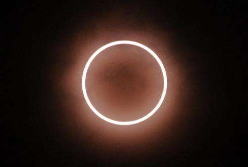 Many in Tokyo got a spectacular sight of the "ring of fire" created by the solar eclipse