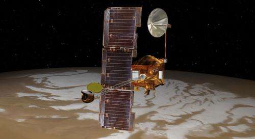 Mars Odyssey orbiter repositioned to phone home Mars landing