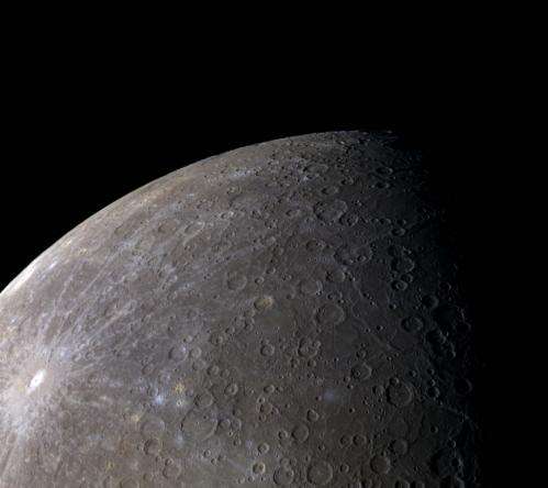 MESSENGER reveals Mercury’s colors