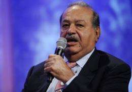 Mexican telecom magnate Carlos Slim
