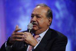 Mexican tycoon Carlos Slim