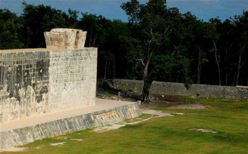 Mexico:  Mayan ball court was celestial 'marker'