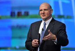 Microsoft chief executive Steve Ballmer predicts the cloud computing market will become dominated by a few big players