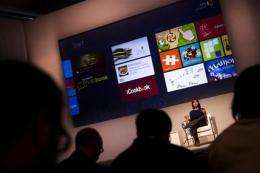 Microsoft unveils Windows 8 for consumer testing (AP)