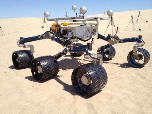 Mojave Desert tests prepare for NASA Mars roving			