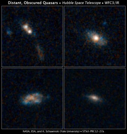 Most Quasars Live on Snacks, Not Large Meals
