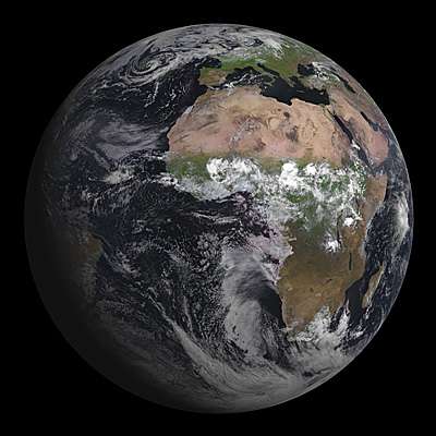 MSG-3, Europe's latest weather satellite, delivers first image