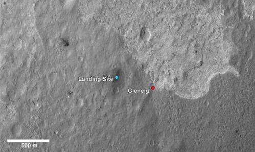Nasa Curiosity team pinpoints site for first drive