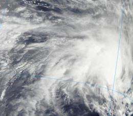 NASA eyes cyclone Iggy's threat to western Australia