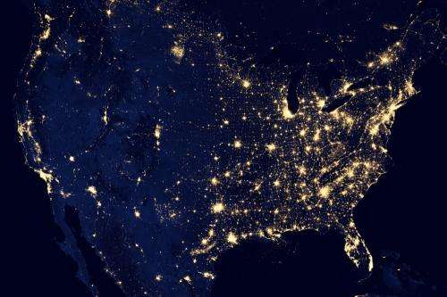 NASA-NOAA satellite reveals new views of earth at night