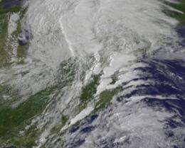 NASA provides satellite views of Maryland's severe weather outbreak
