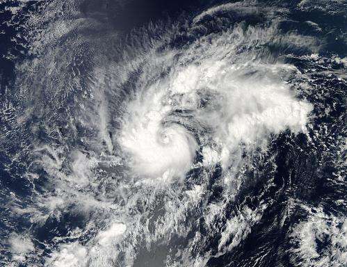 NASA sees brief life of Tropical Storm Olivia