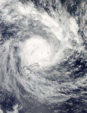 NASA sees dangerous category 4 Cyclone Evan lashing Fiji
