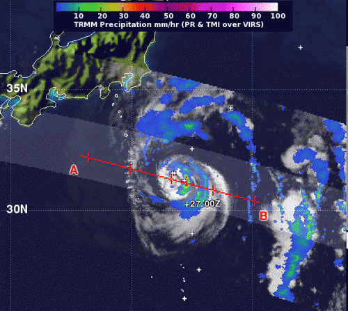 NASA sees many things happening in Tropical Storm Ewiniar