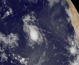 NASA sees newborn Tropical Storm Joyce in the Central Atlantic