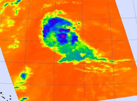 NASA sees System 93L explode into Tropical Storm Gordon