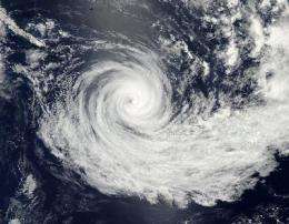 NASA sees wide-eyed cyclone Jasmine