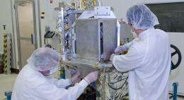 NASA's New Carbon-Counting Instrument Leaves the Nest