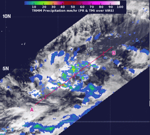 NASA spots heavy rainfall in Tropical Depression 26W threatening Micronesia