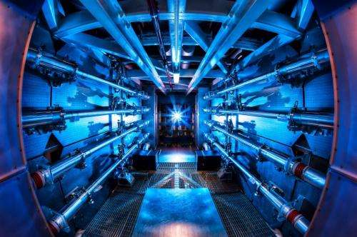 National Ignition Facility makes history with record 500 terawatt shot