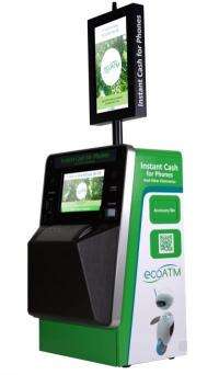 New 'ATM' takes old phones and gives back green