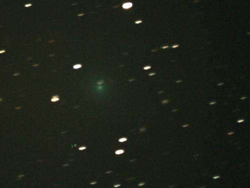 New comet discovered by amateur astronomer