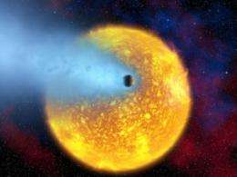 Newfound exoplanet may turn to dust