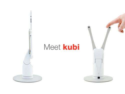 New Indiegogo project KUBI turns tablets into telepresence devices